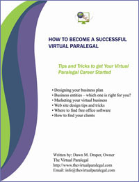 Virtual Freelance Independent Contract Paralegal EBook